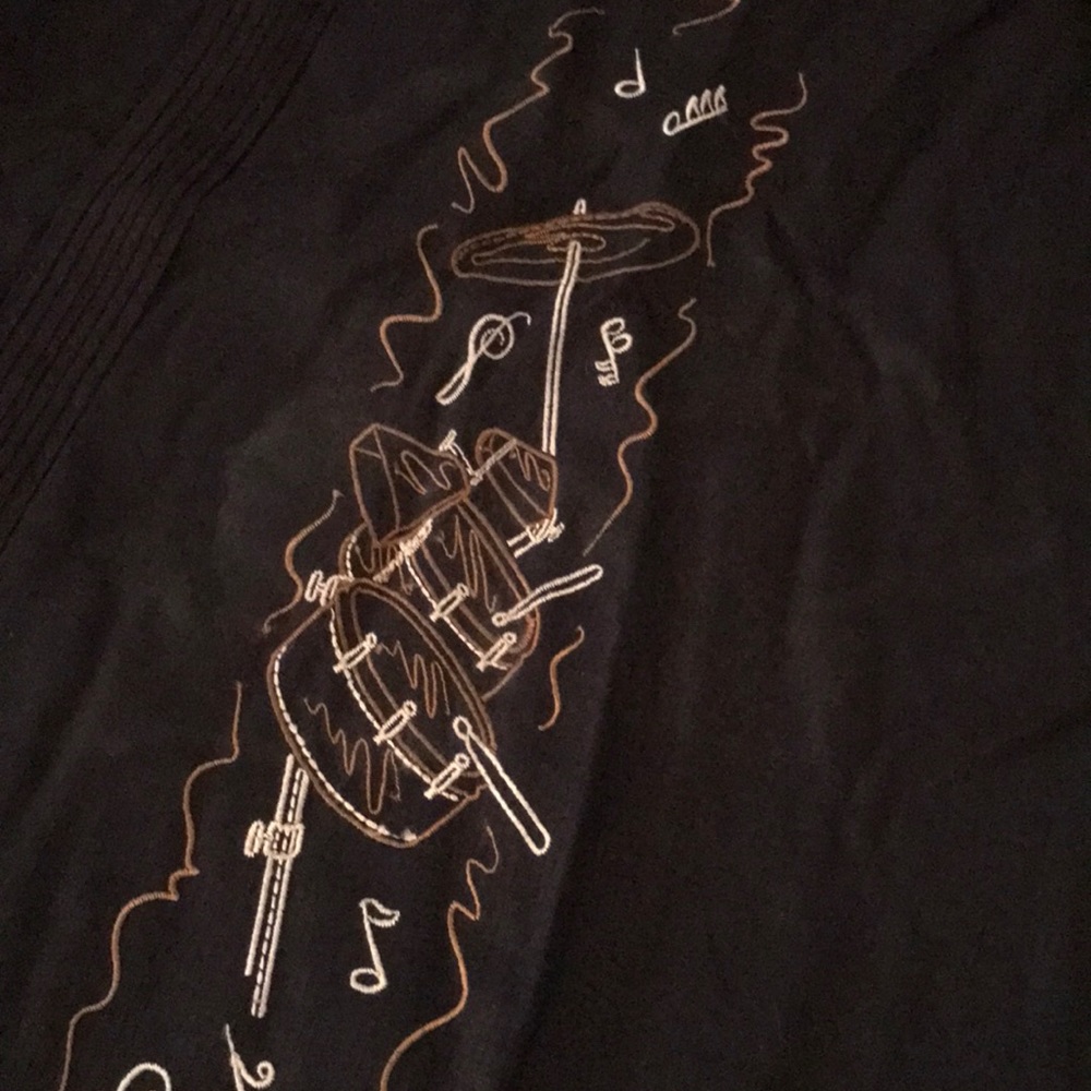 The Havanera Co drum set mens 3x shirt